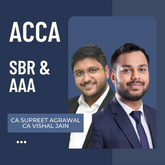 ACCA Strategic Business Reporting & Advanced Audit and Assurance By CA Vishal Jain & CA Supreet Agrawal